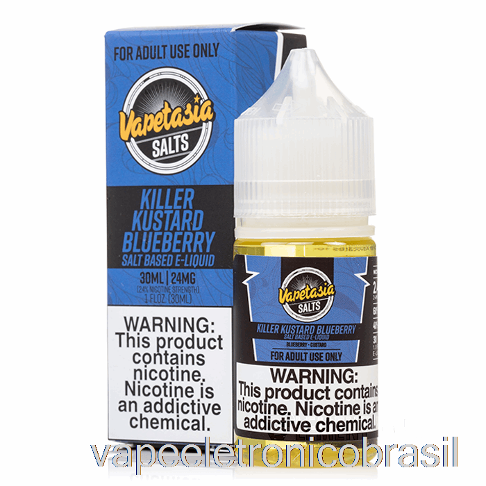 Vape Vaporesso Killer Kustard Blueberry - Sais De Vapetasia - 30ml 48mg